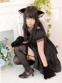 [enako] [enacat black] black silk cat girl(21)